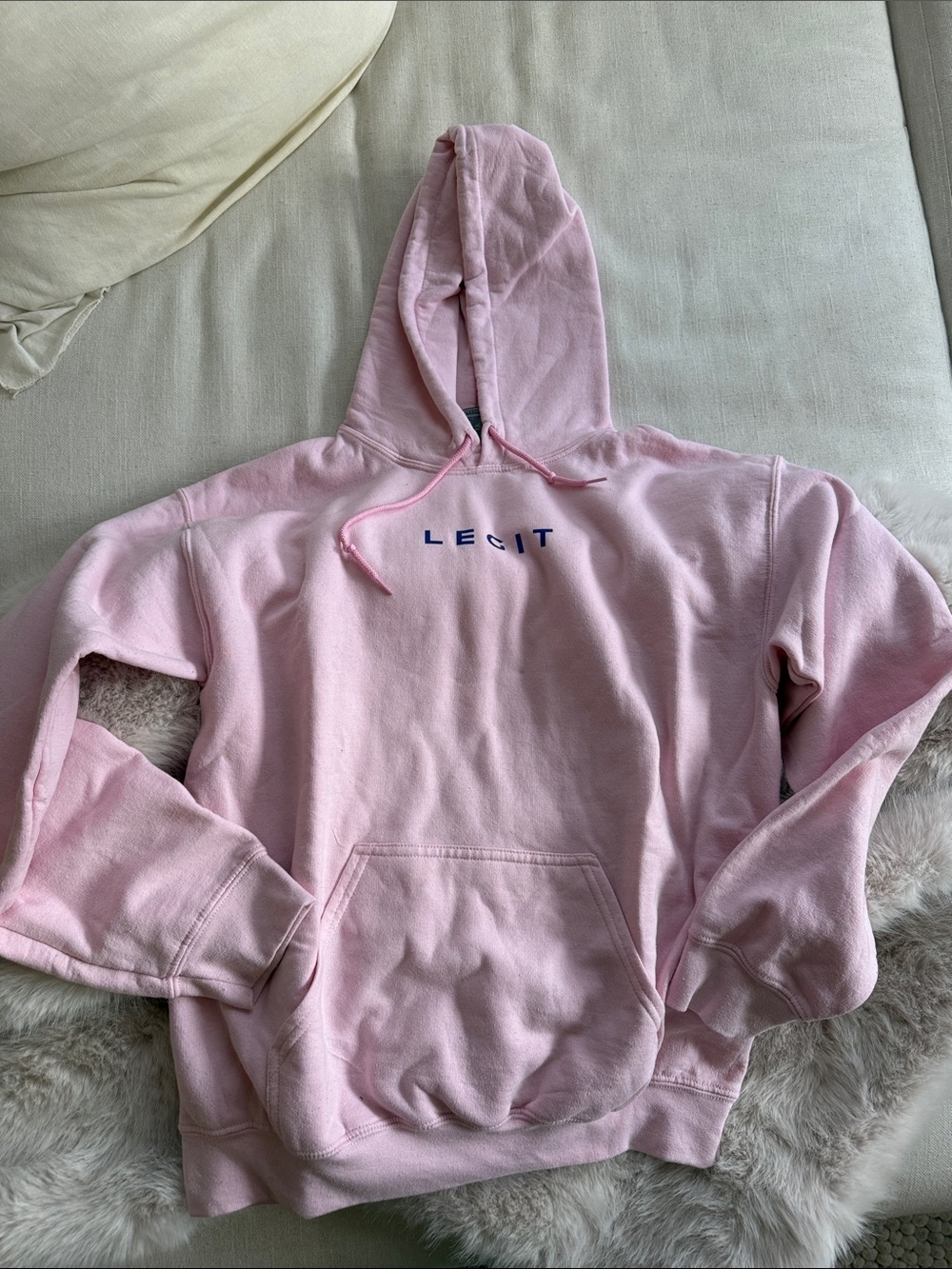 Pink Women's Hoodie Sweater - Cozy Pullover
